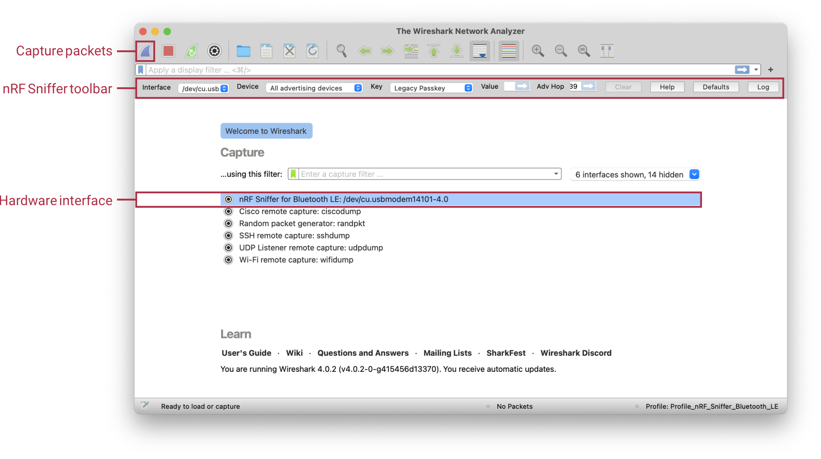 Wireshark Capture Screen